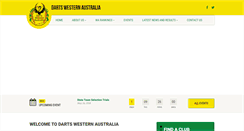 Desktop Screenshot of dartswa.com.au