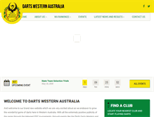 Tablet Screenshot of dartswa.com.au